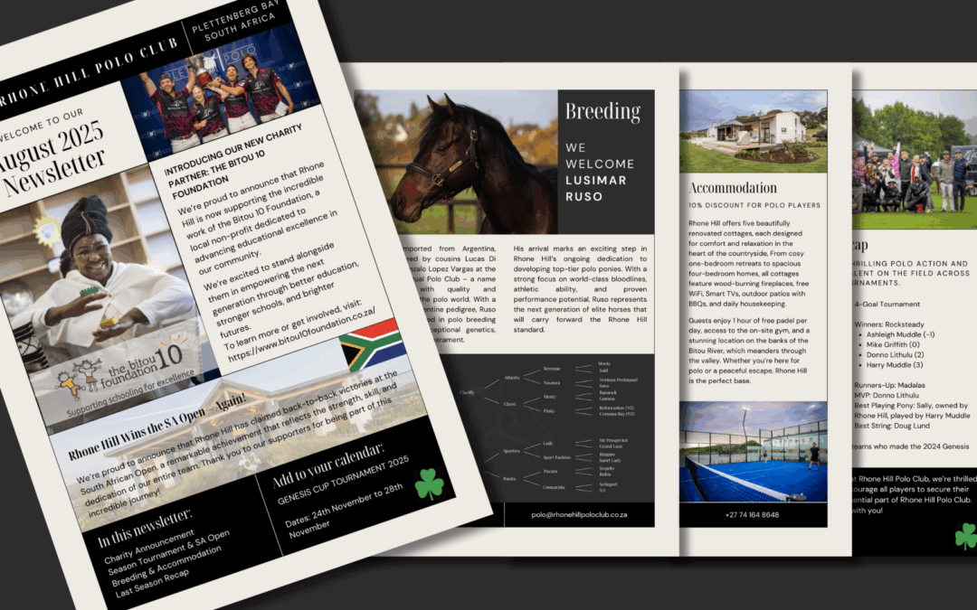 August 2025 Newsletter